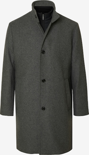 SELECTED Manteau mi-saison 'SLHRAINAR' en gris foncé, Vue avec produit