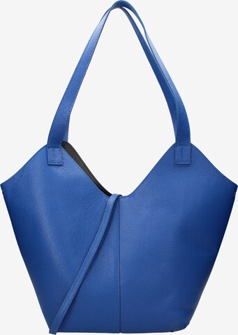 Roberta Rossi Shopper in Blauw: voorkant