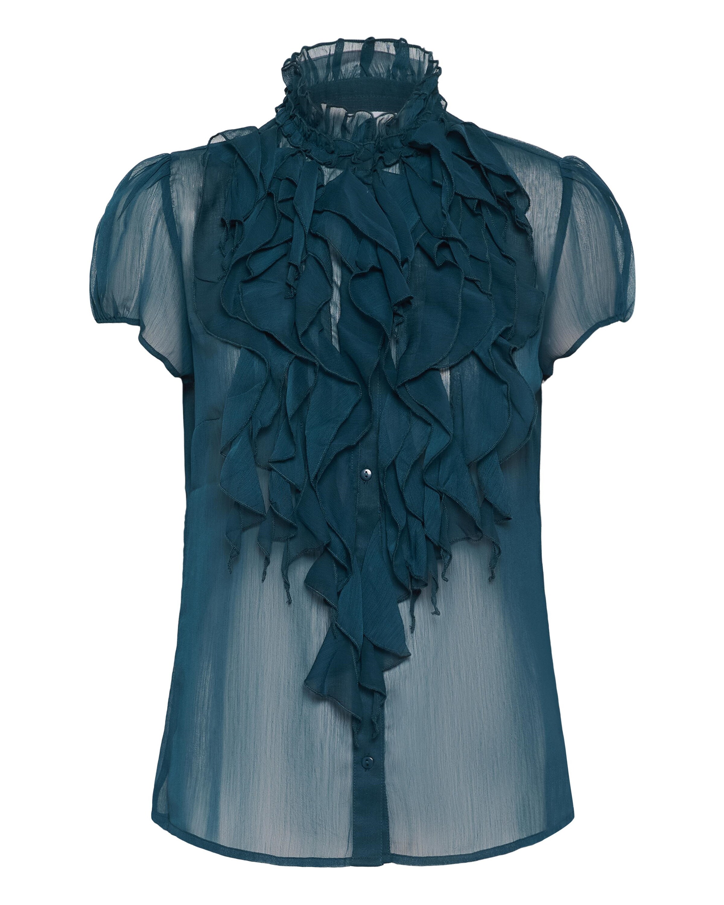 SAINT TROPEZ Shirt 'SZLilja' in Groen: voorkant