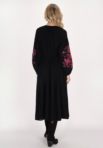 usha FESTIVAL Shirt dress in Black