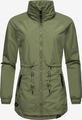 Ragwear Функциональная куртка 'Tacy' в Зеленый: спереди