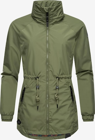 Veste fonctionnelle 'Tacy' Ragwear en vert : devant