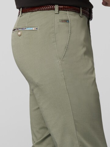 MEYER Regular Chino 'Bonn' in Groen