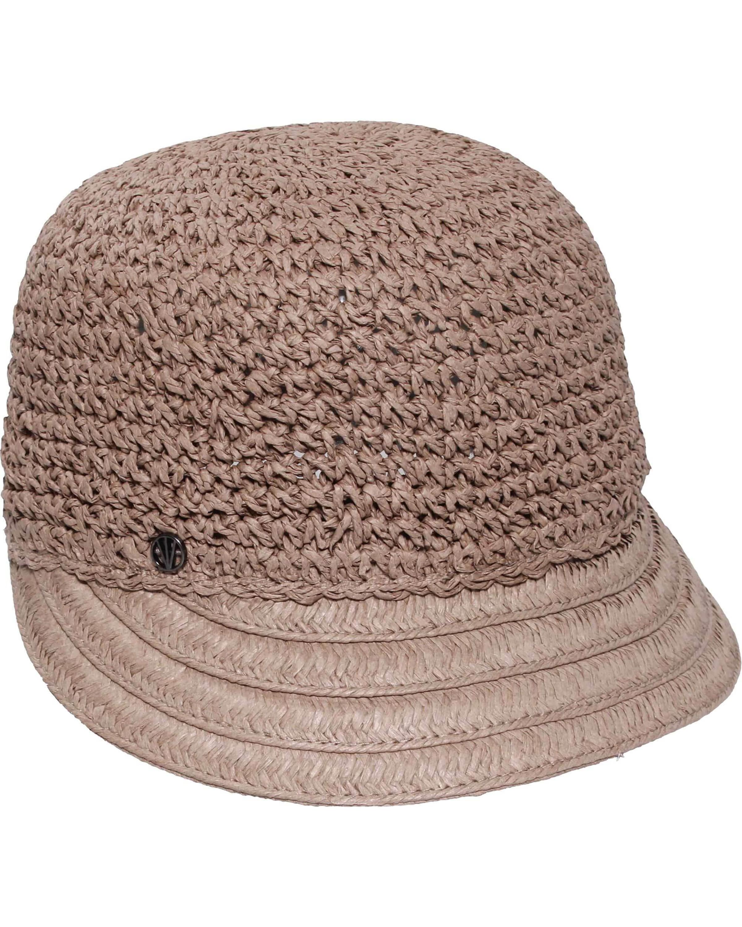 LOEVENICH Cap in Braun: Vorderseite