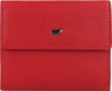 Braun Büffel Wallet 'Anna' in Red: front