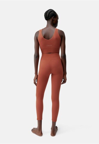 Born Living Yoga Skinny Leggings 'Annapurna' in Oranje