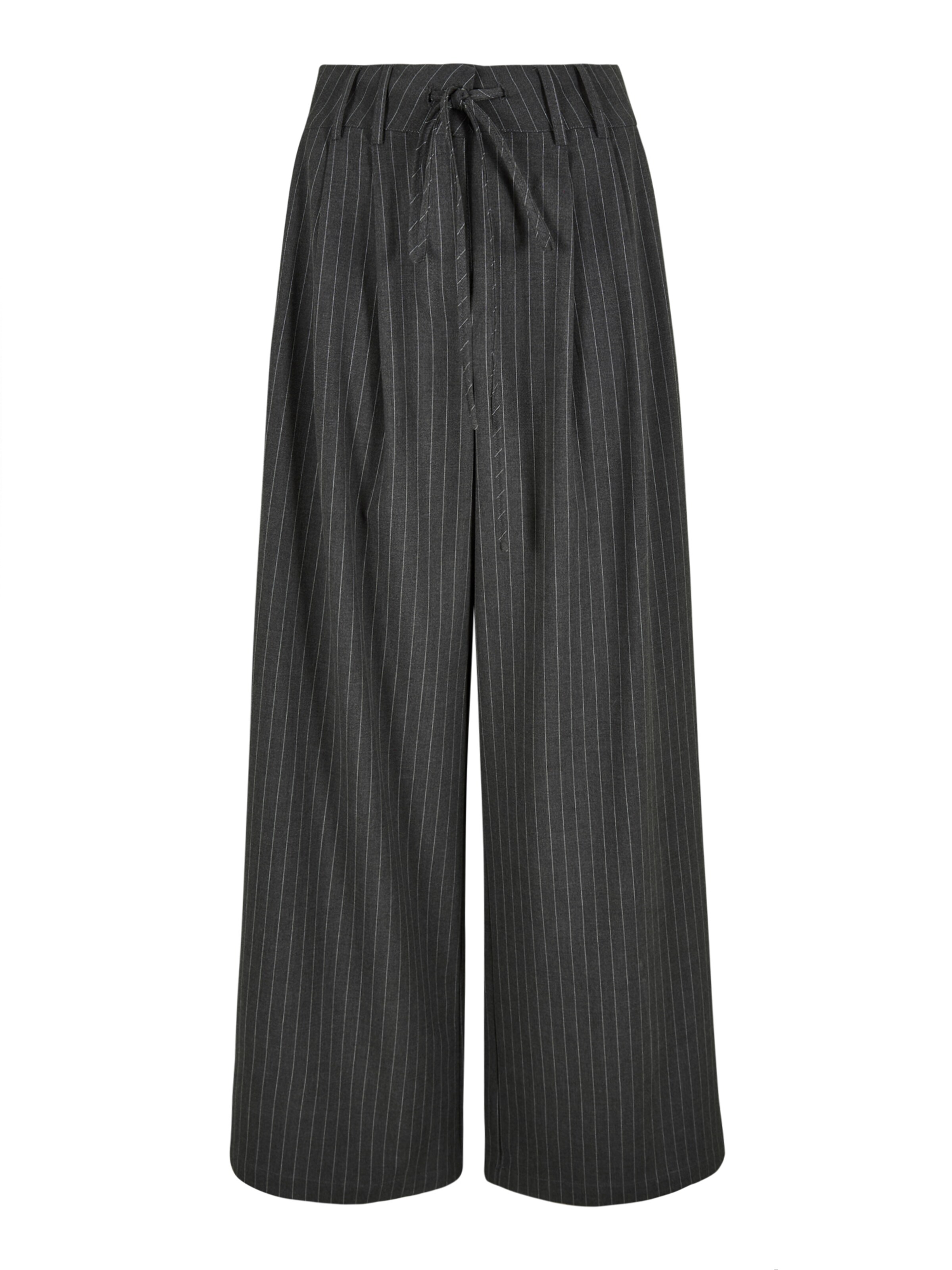 Wide Leg Pantalon Apricot en gris : devant