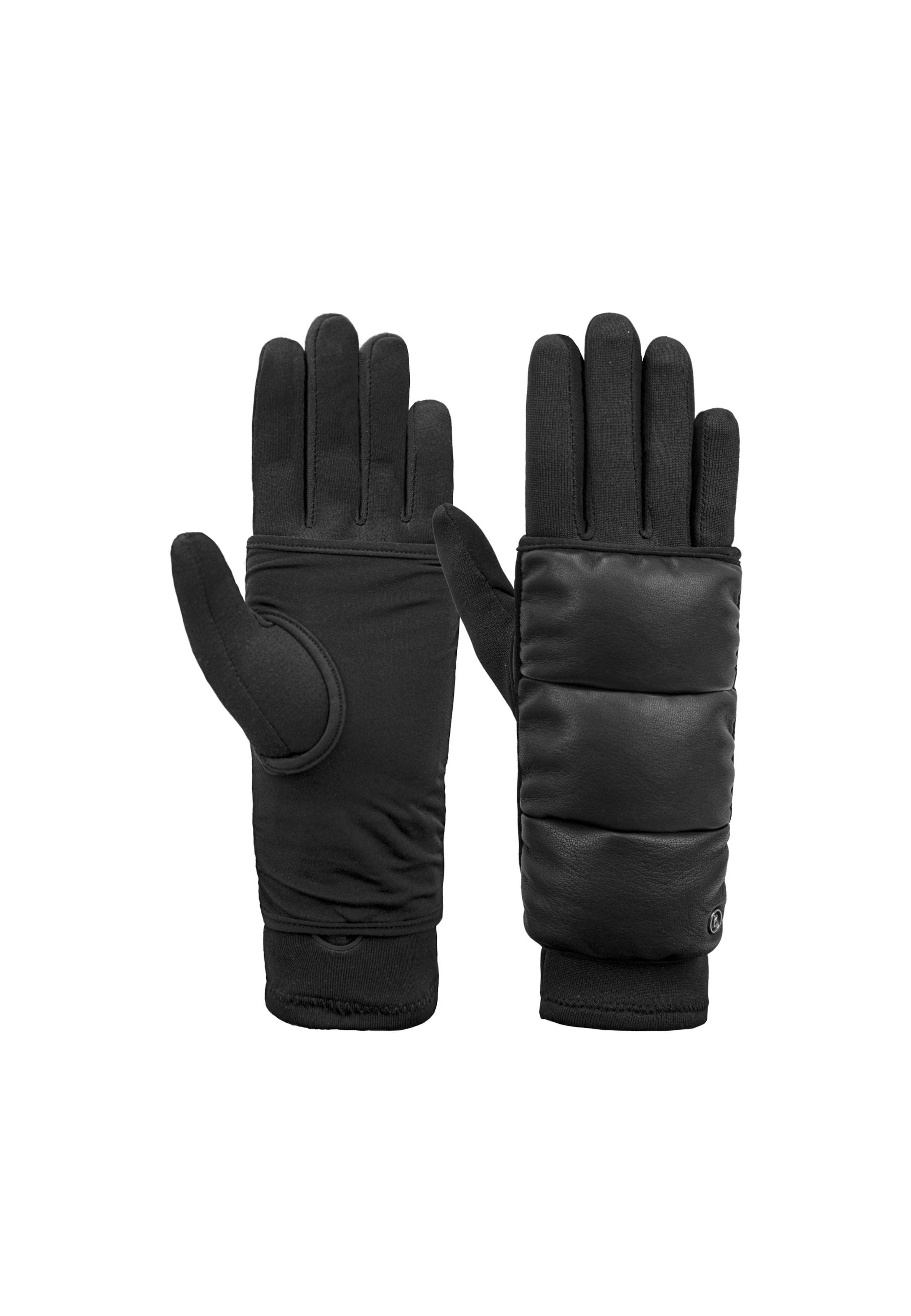 BOGNER Fingerhandschuhe in Schwarz: Vorderseite