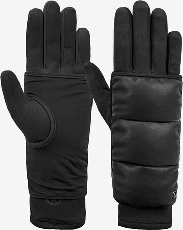 BOGNER Full Finger Gloves in Black: front