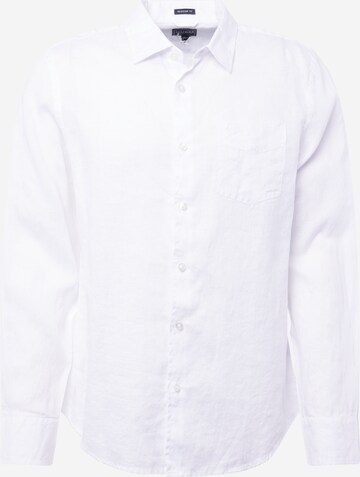 GUESS Slim fit Button Up Shirt in White: front