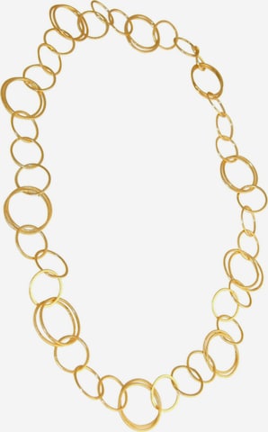 Gemshine Necklace in Gold: front