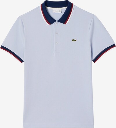 LACOSTE Poloshirt in navy / hellblau / rot / weiß, Produktansicht