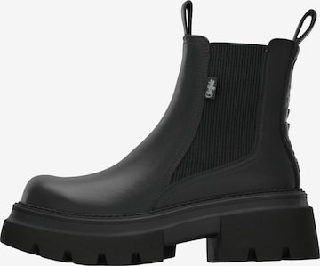 BUFFALOChelsea čizme 'Mave' - crna boja: prednji dio