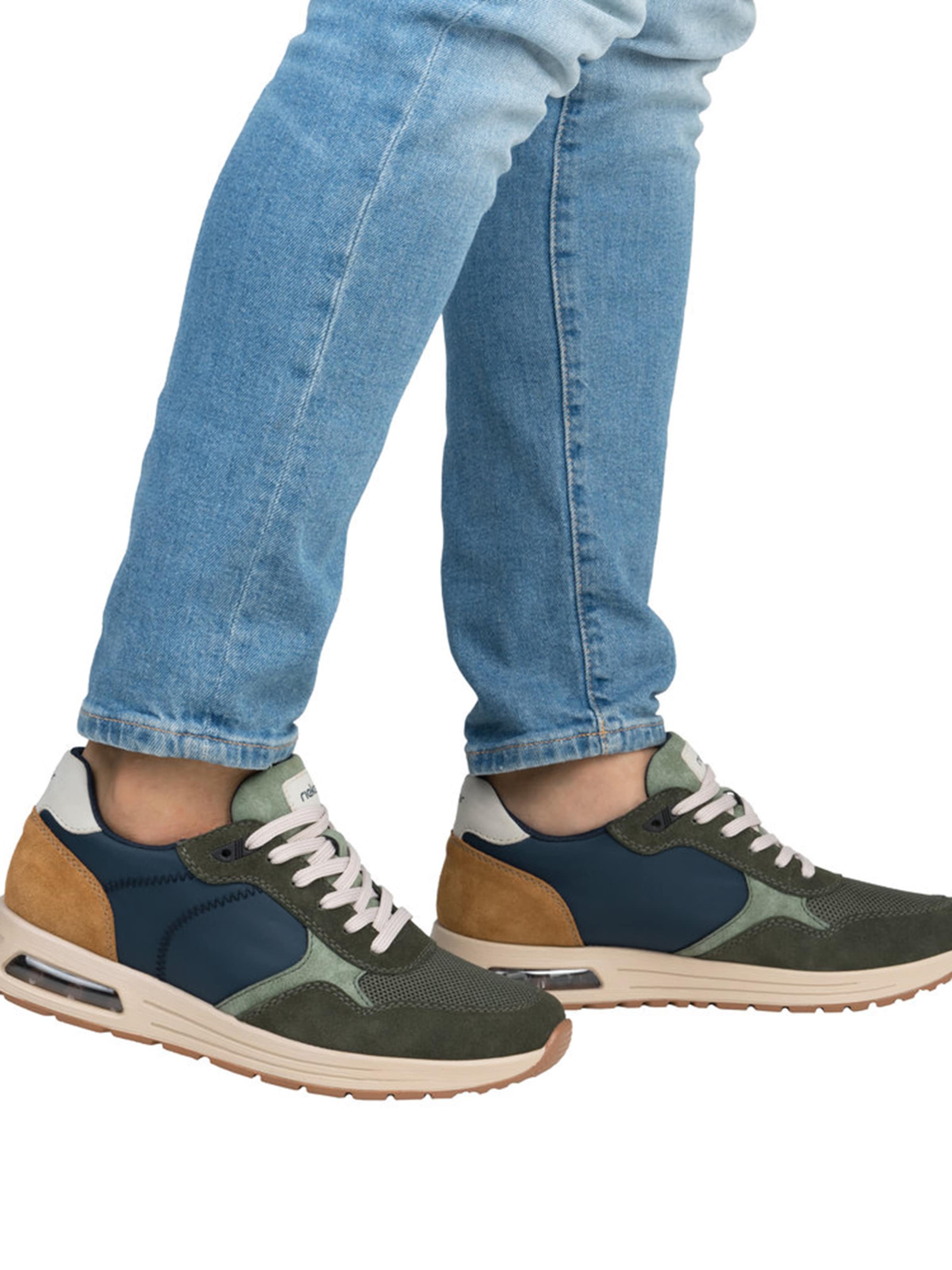 Rieker Σνίκερ χαμηλό σε πράσινο