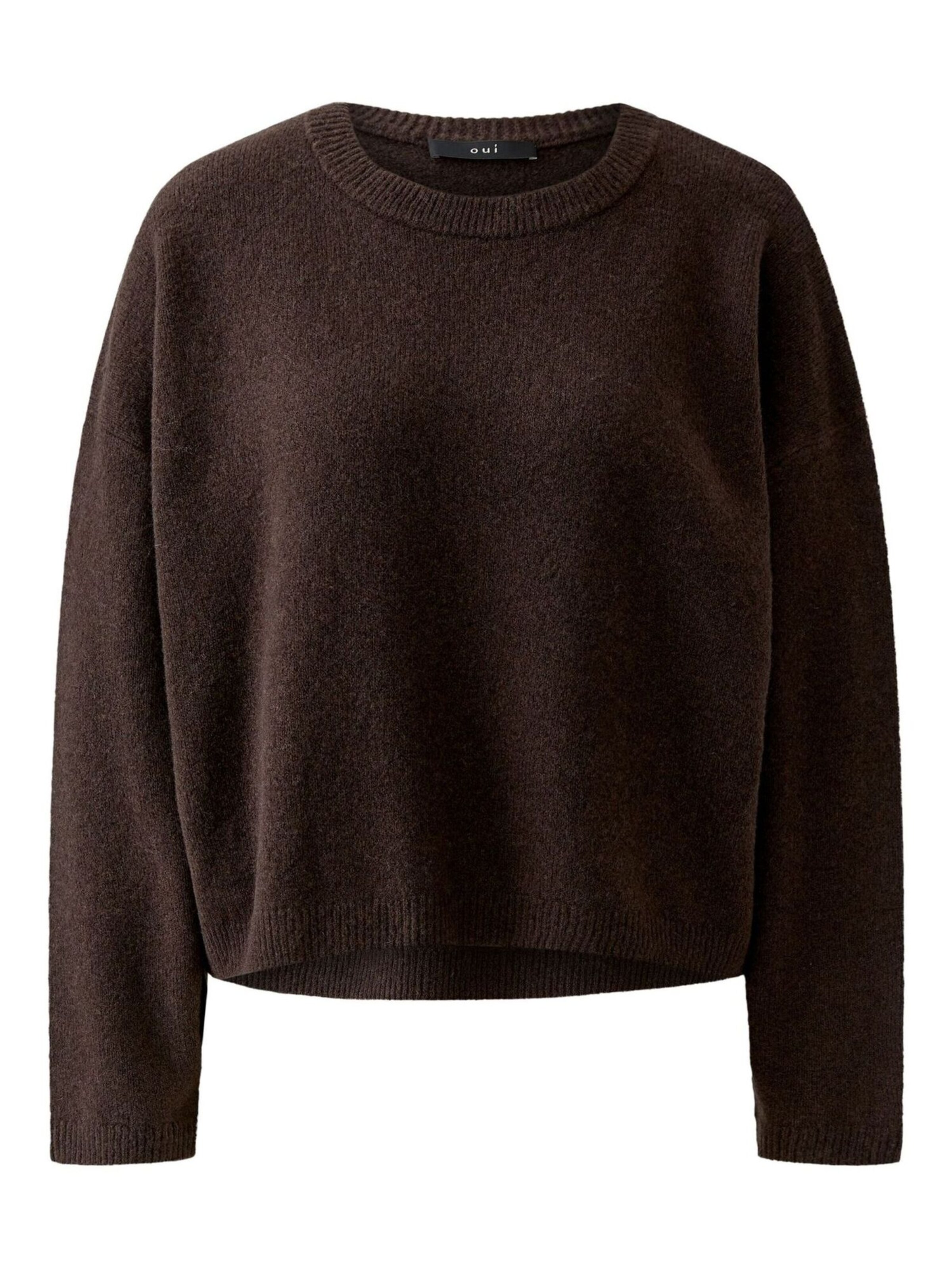 OUI Pullover in Braun: Vorderseite