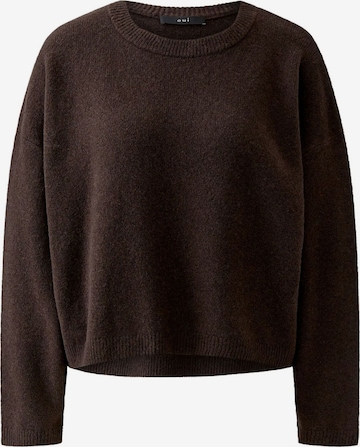 OUI Pullover in Braun: Vorderseite