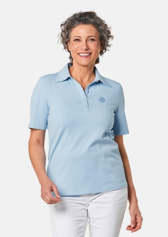 T-shirt Goldner en bleu : devant