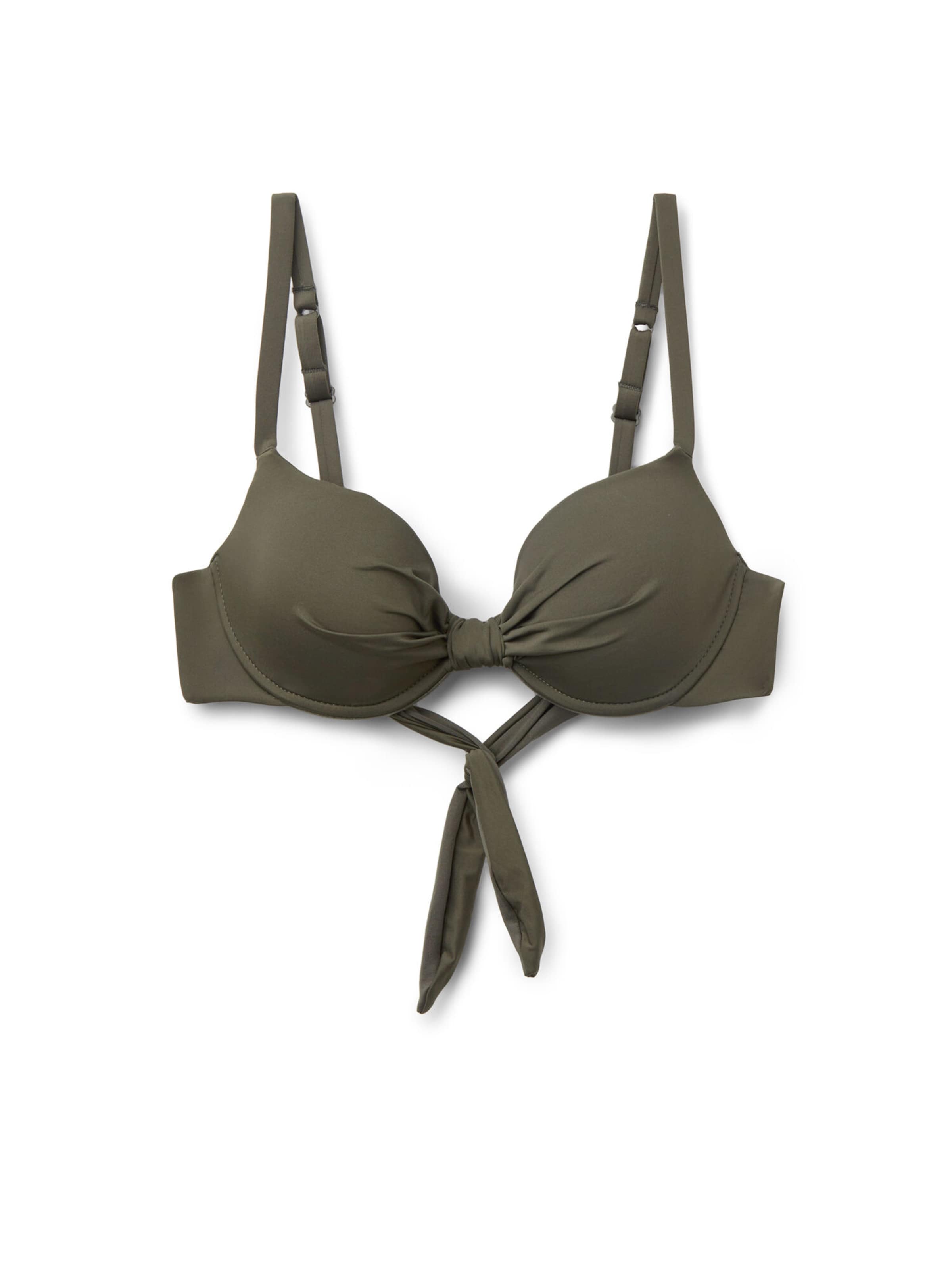 Tezenis Push-up Bikini Top 'Timeless Look' in Green: front