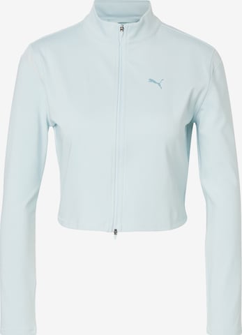 PUMA Μπουφάν άσκησης σε μπλε: μπροστά