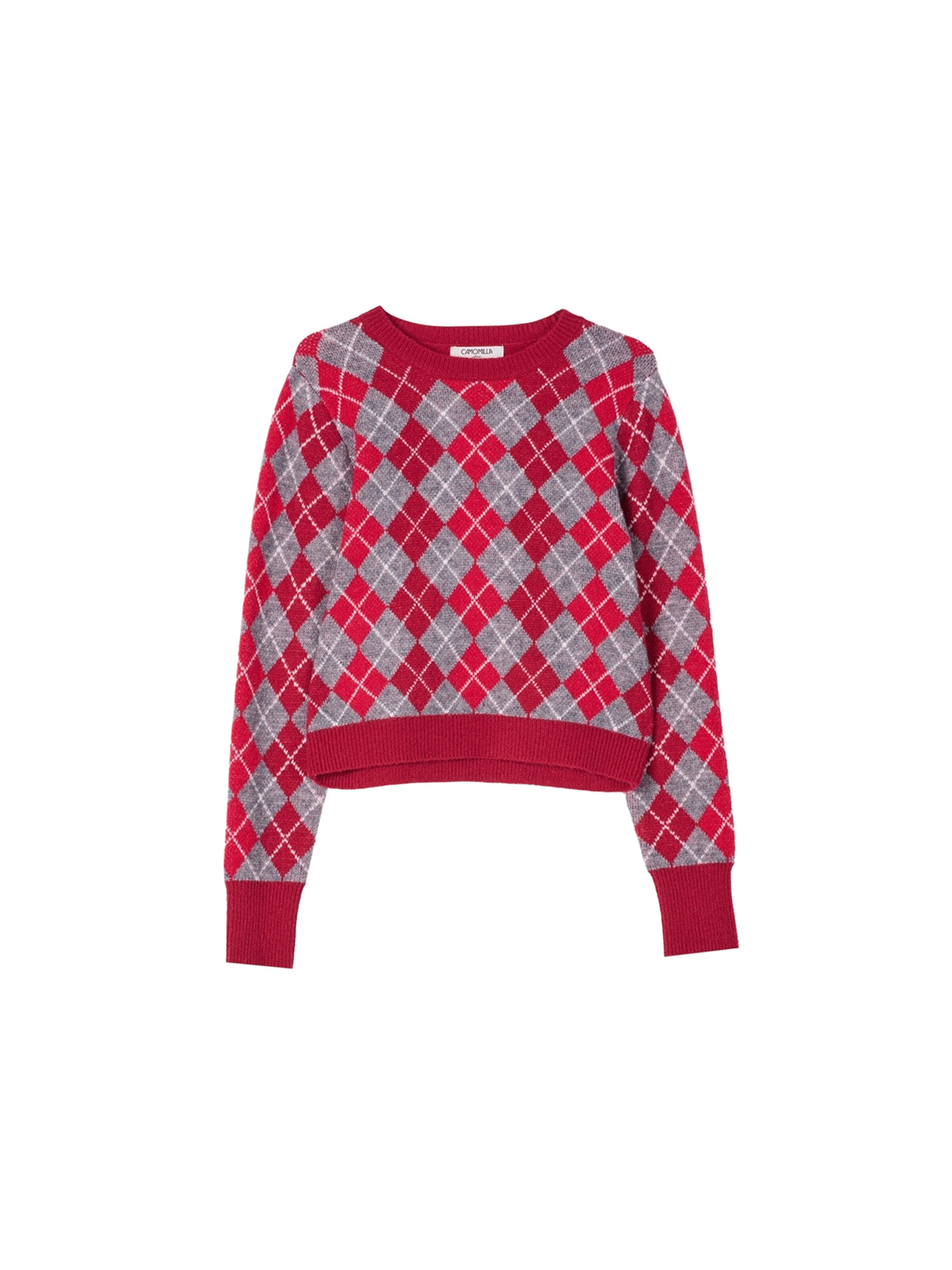 Camomilla Italia Trui 'MOUSE' in Rood: voorkant