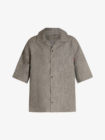 Coupe regular Chemise ACUPUNCTURE en gris
