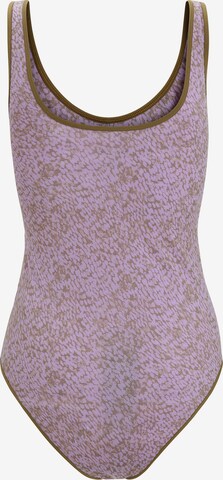 ICEBREAKER Bodysuit 'Queens' in Purple