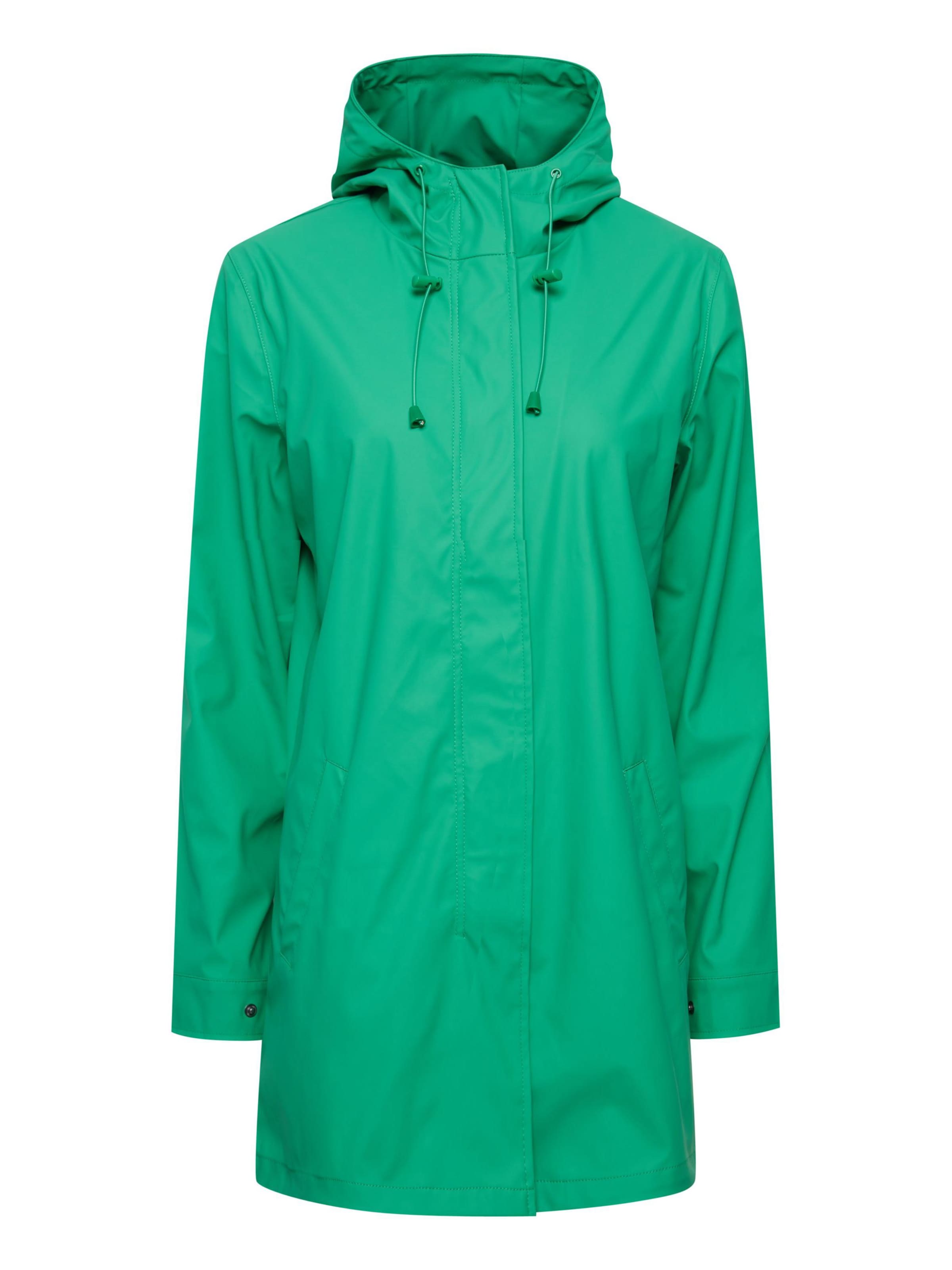 Fransa Functionele mantel in Groen: voorkant