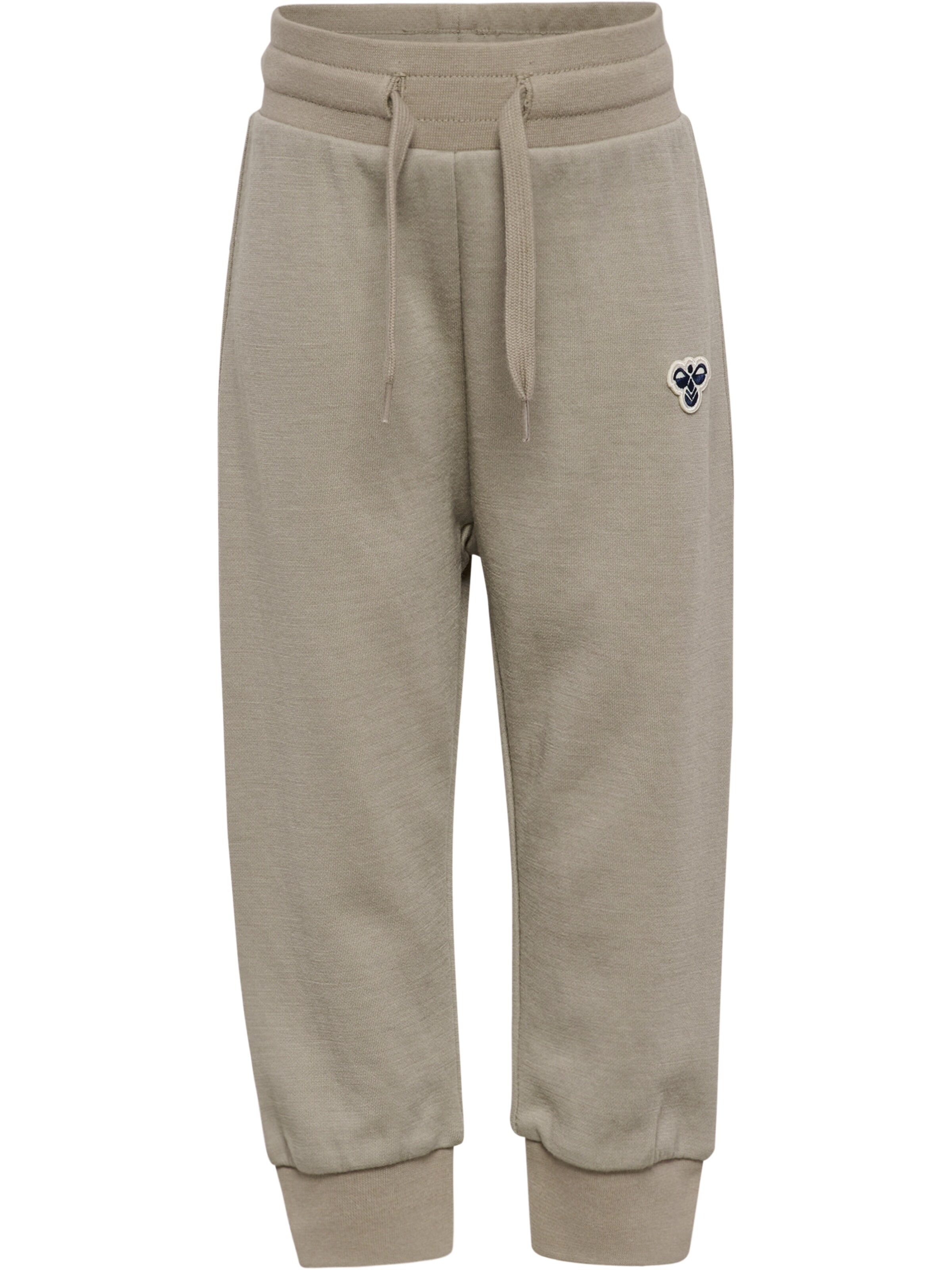 Hummel Tapered Broek in Groen: voorkant