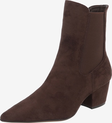 Ital-Design Ankle Boots in Brown: front