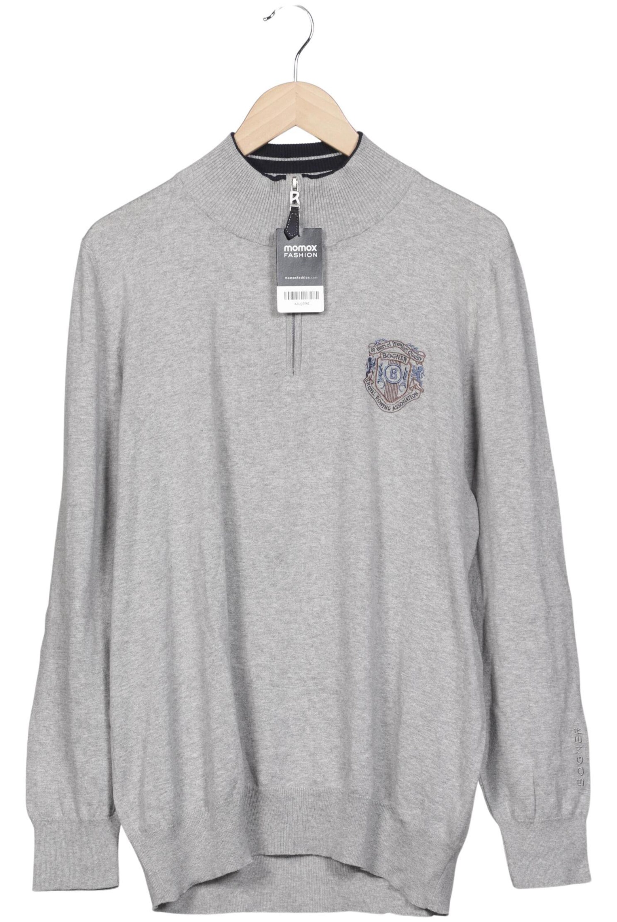 BOGNER Sweater & Cardigan in 8XL in Grey: front