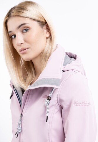 Manteau fonctionnel Schmuddelwedda en rose