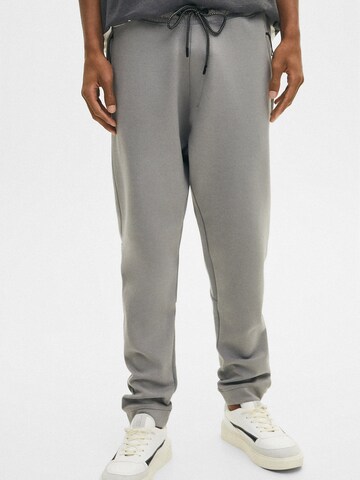 Pull&Bear Tapered Pants in Grey