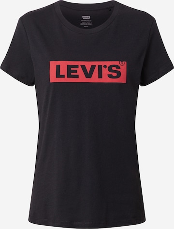 LEVI'S ® Shirt 'The Perfect Tee' in Schwarz: predná strana