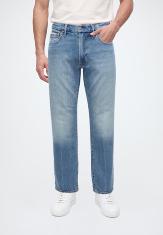 Abercrombie & Fitch Normální Džíny – modrá: přední strana