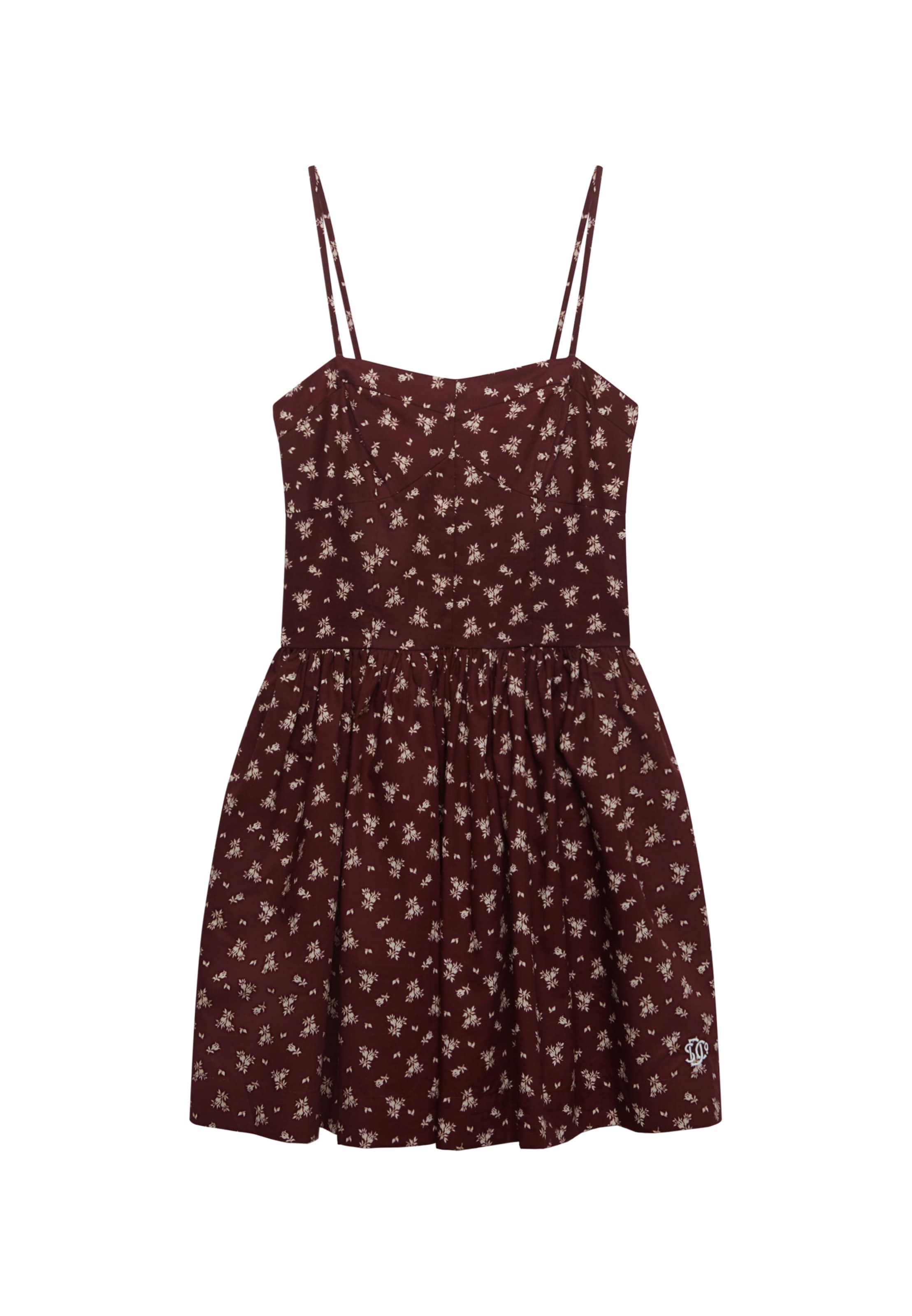 Superdry Zomerjurk in Rood: voorkant