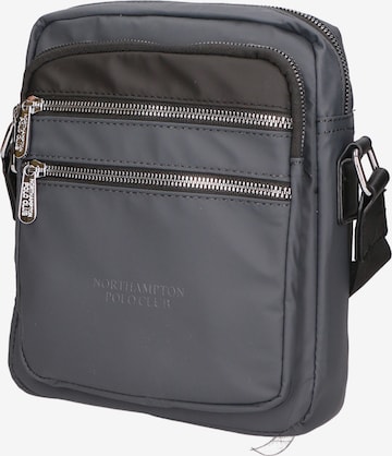 Borsa a tracolla di Northampton Polo Club in grigio: frontale