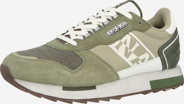 NAPAPIJRI Låg sneaker 'VIRTUS' i grön: framsida