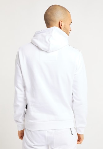 Bruno Banani Sweatshirt 'Fisher' in White