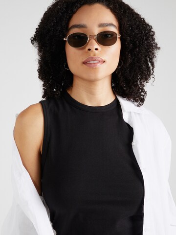 WEEKDAY Top in Zwart