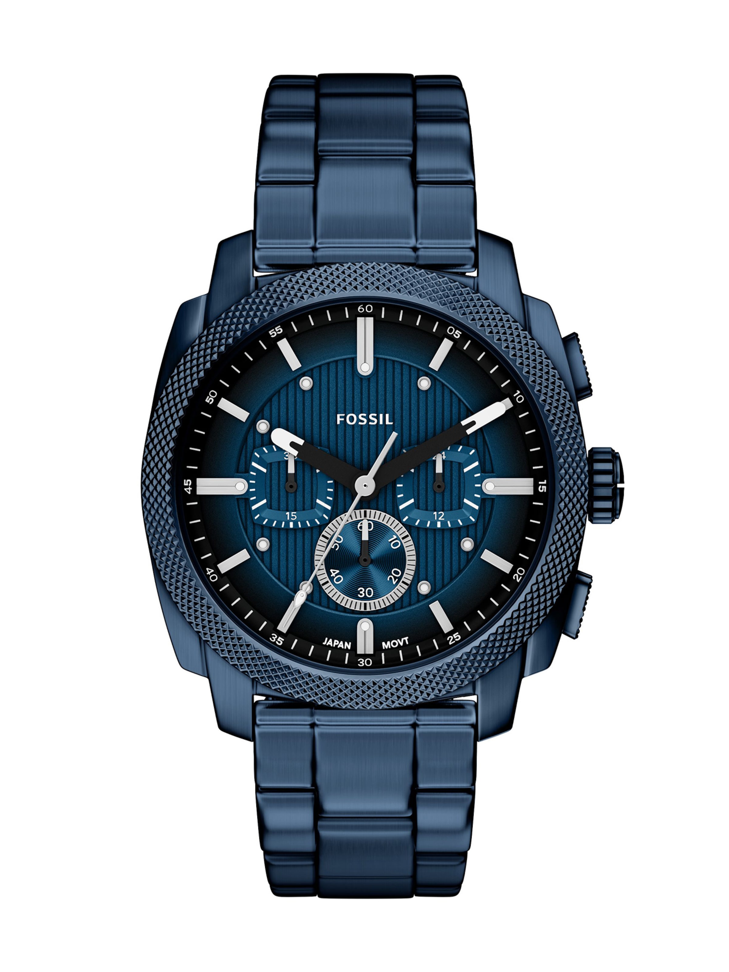 FOSSIL Analog watch 'Everett' in Blue: front
