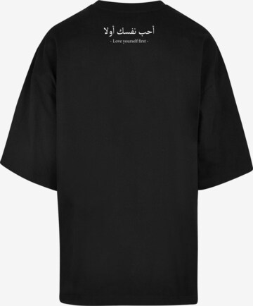 Merchcode Shirt 'Love Yourself First' in Black: front