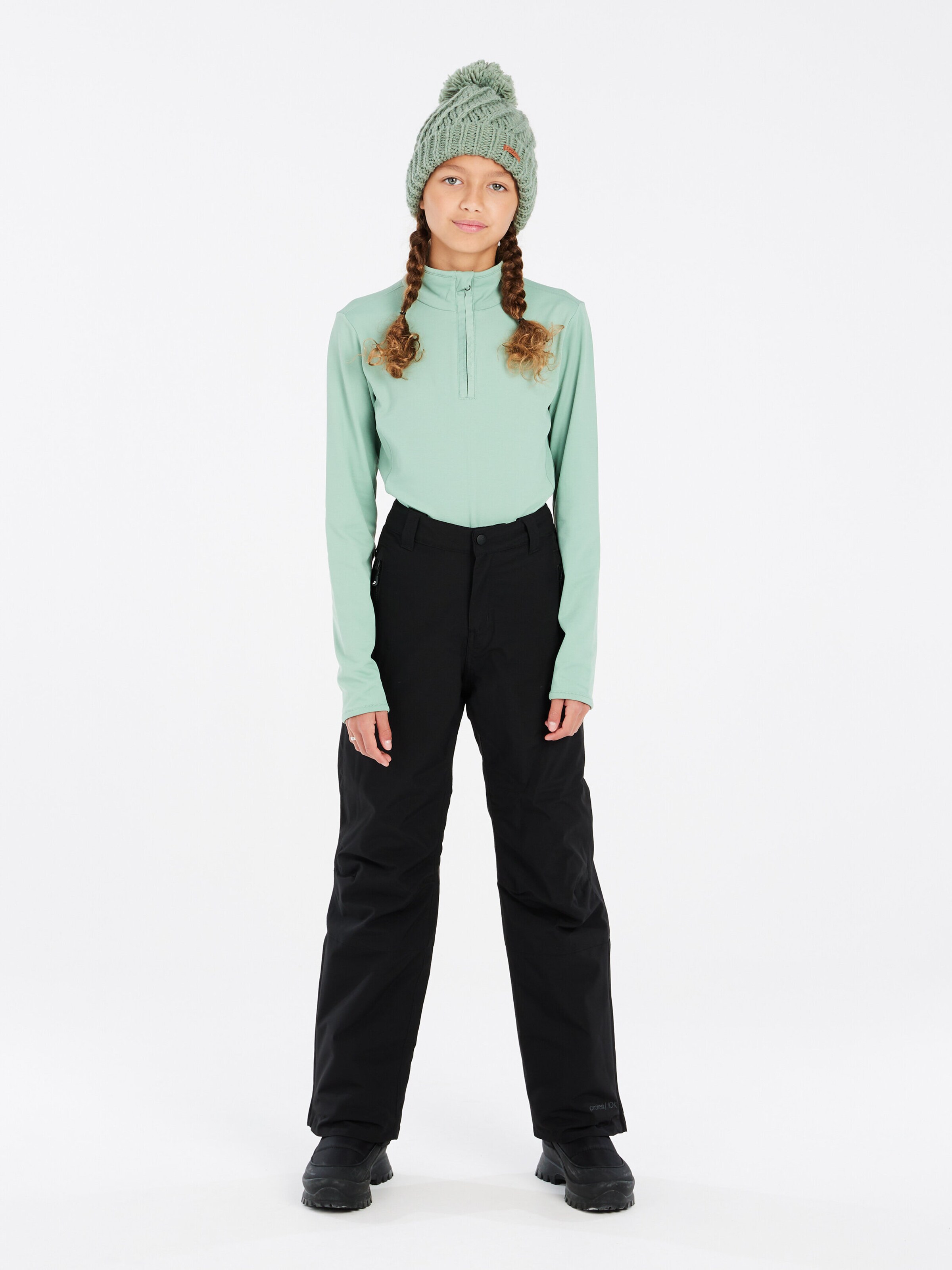 PROTEST Athletic Sweatshirt 'REFABRIZOY JR' in Green: front