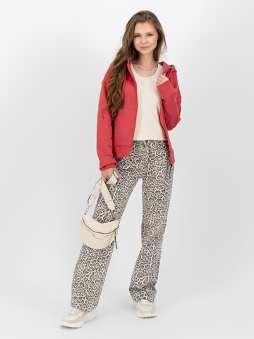 Alife and Kickin Sweat jacket 'TwiggyAK' in Red