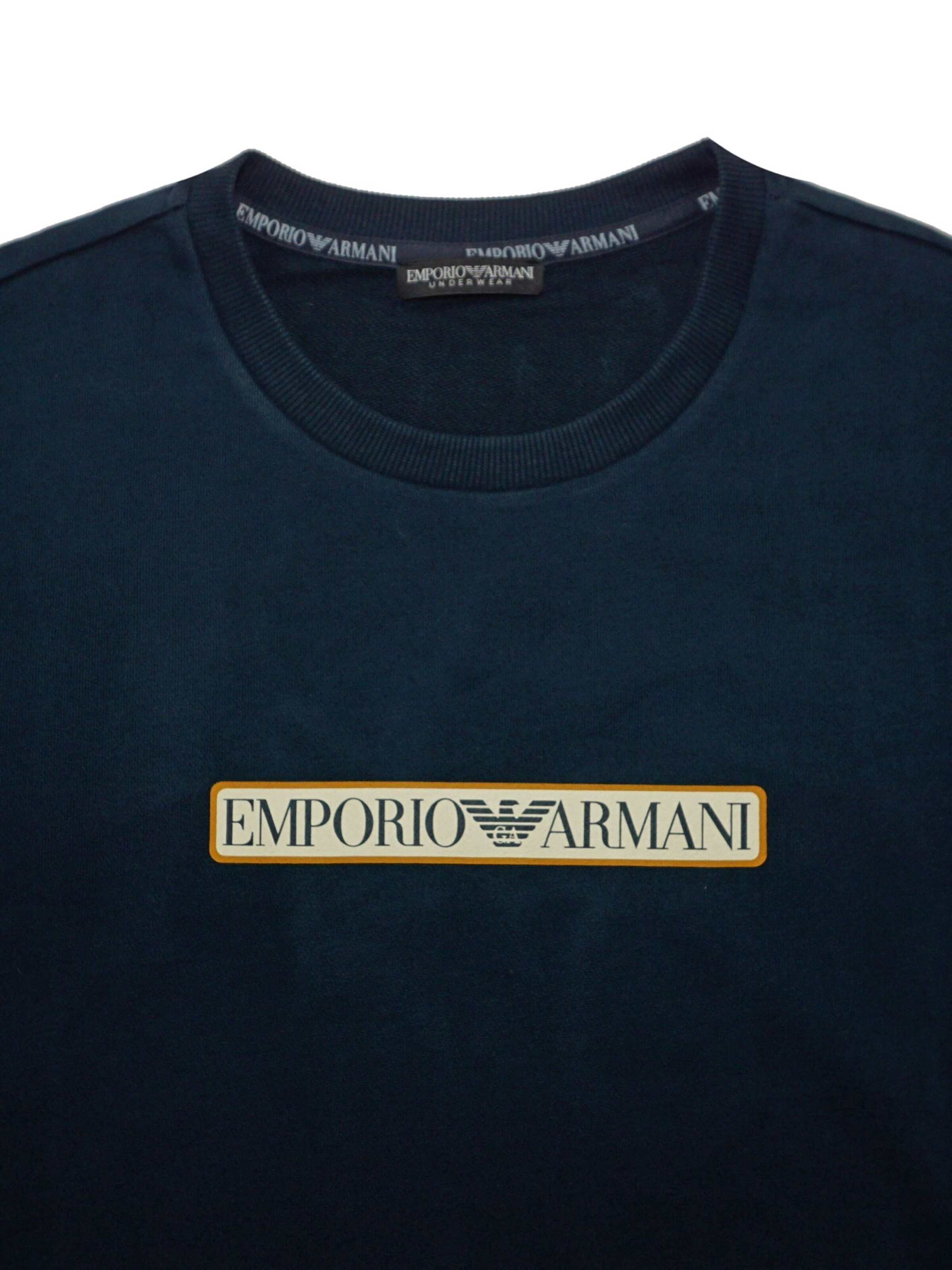 Emporio Armani Sweatshirt i blå