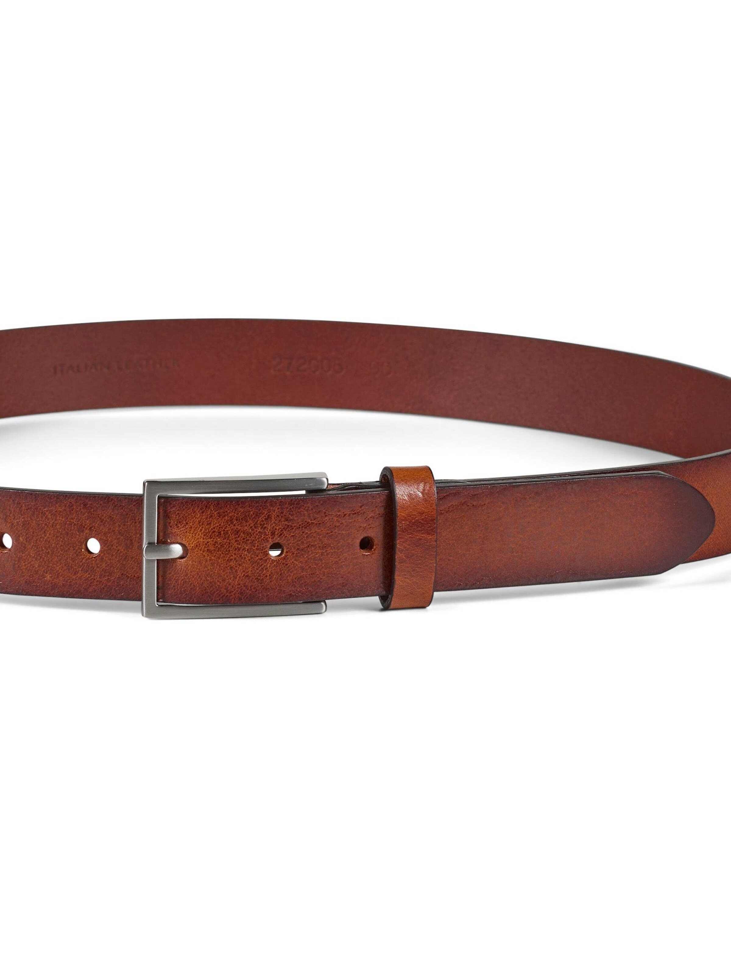 Howard London Belt 'Howard Leather Belt Henry Brown' in Brown