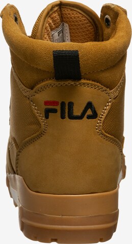 FILA Sneakers hoog 'Grunge II' in Bruin