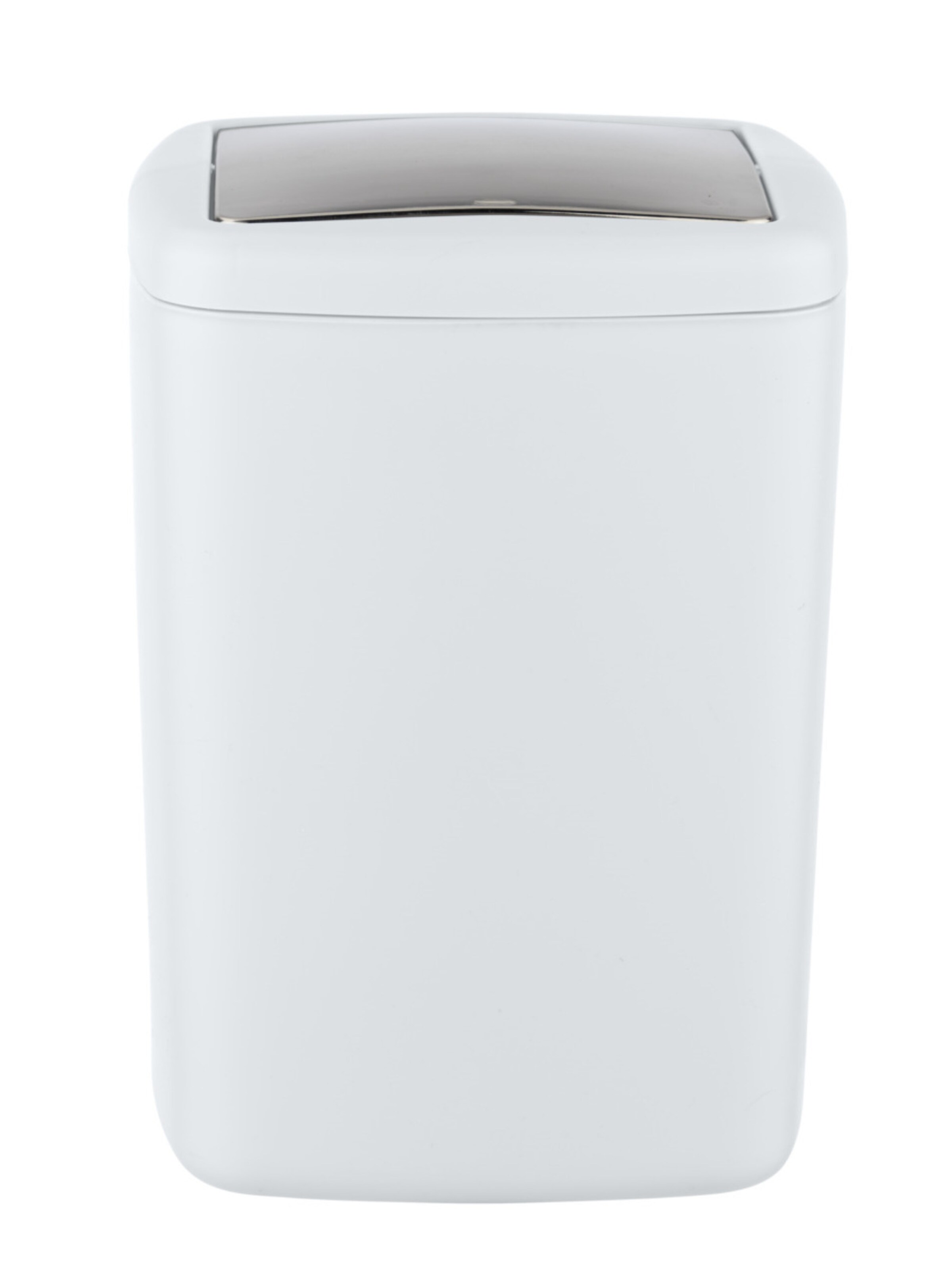 Wenko Schwingdeckeleimer 'Barcelona' 8,5l in Weiß