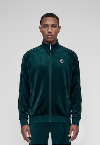 Sergio Tacchini Sweatjacke in Grün: Vorderseite