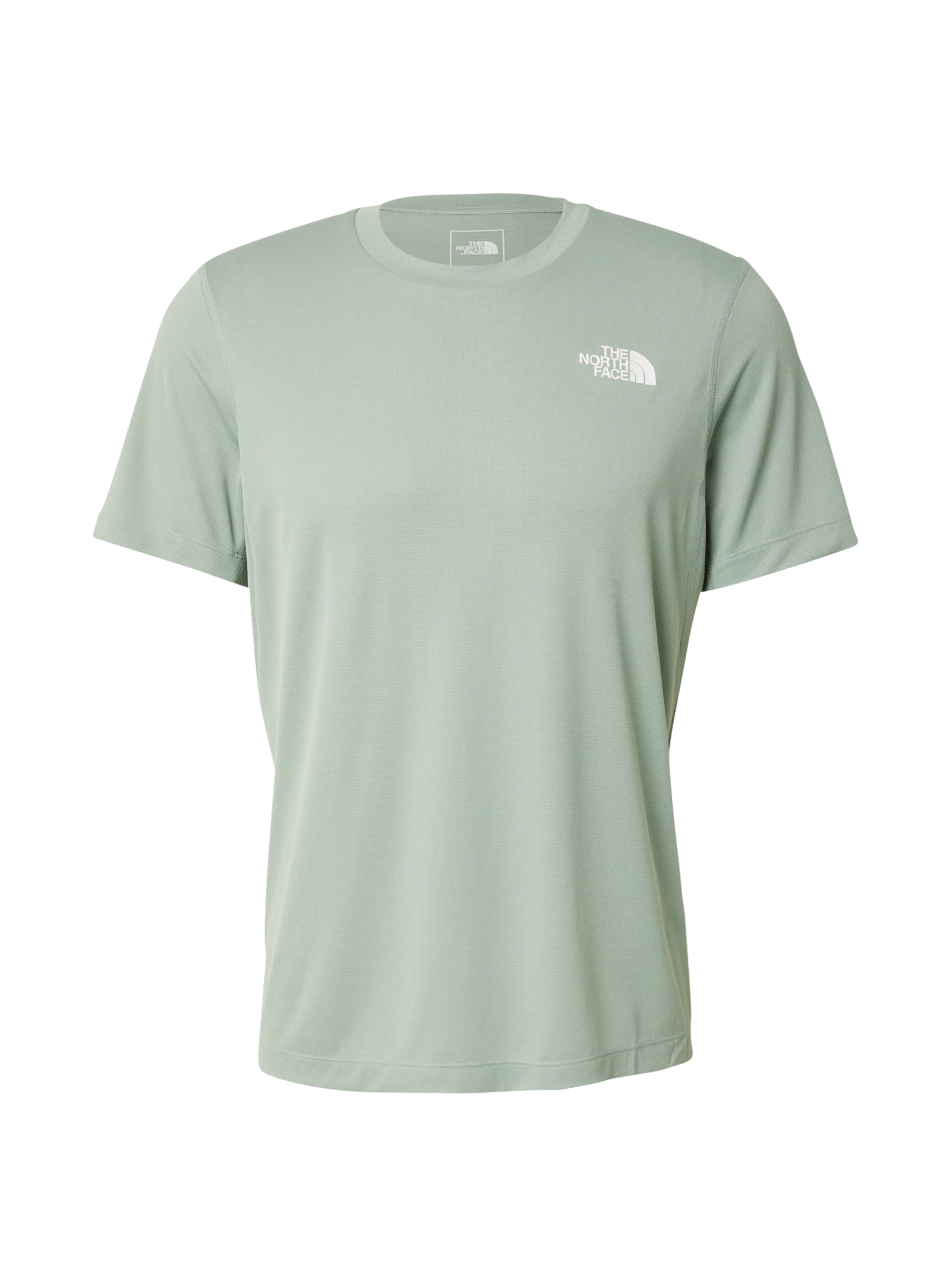 THE NORTH FACE Toiminnallinen paita 'LIGHTBRIGHT' värissä vihreä: etupuoli