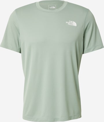 žalia THE NORTH FACE Sportiniai marškinėliai 'LIGHTBRIGHT': priekis